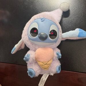 Charming Blue and Purple Plush Toy no box